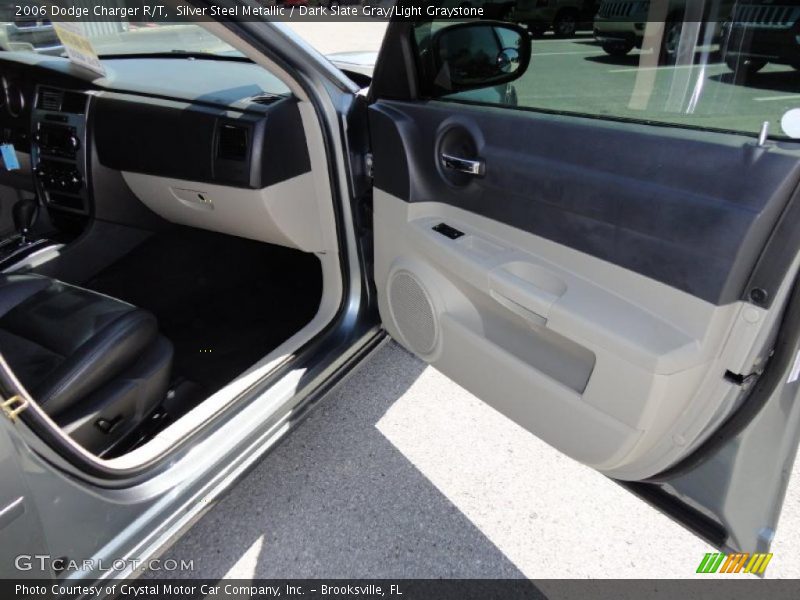 Silver Steel Metallic / Dark Slate Gray/Light Graystone 2006 Dodge Charger R/T