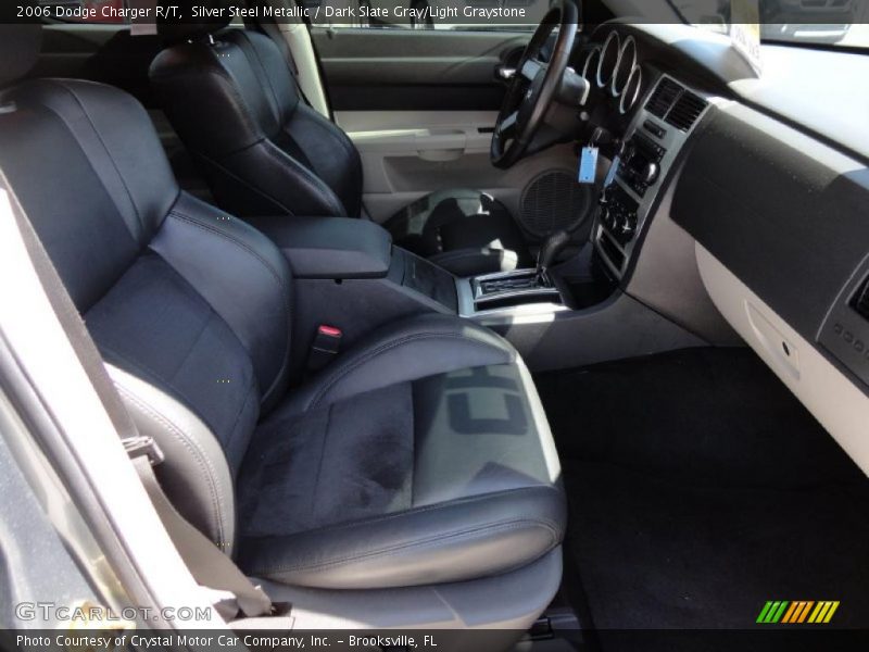 Silver Steel Metallic / Dark Slate Gray/Light Graystone 2006 Dodge Charger R/T