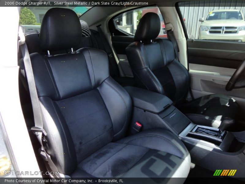 Silver Steel Metallic / Dark Slate Gray/Light Graystone 2006 Dodge Charger R/T