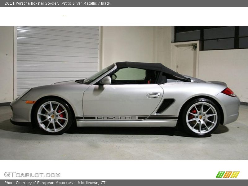  2011 Boxster Spyder Arctic Silver Metallic