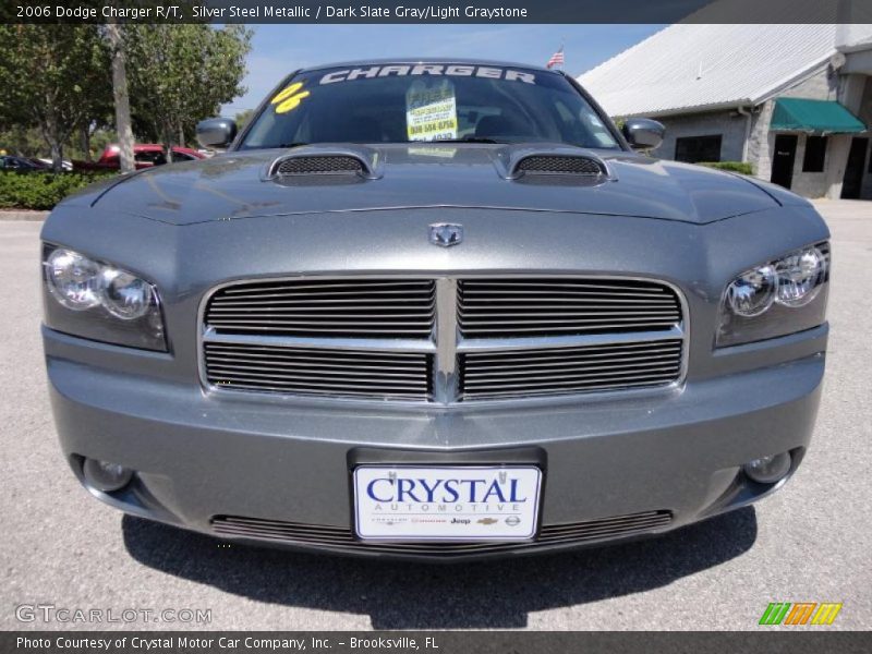Silver Steel Metallic / Dark Slate Gray/Light Graystone 2006 Dodge Charger R/T