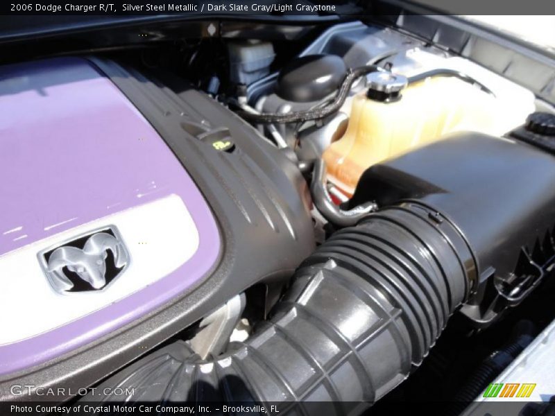 Silver Steel Metallic / Dark Slate Gray/Light Graystone 2006 Dodge Charger R/T