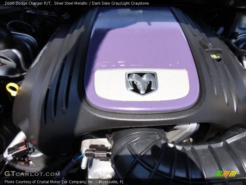 Silver Steel Metallic / Dark Slate Gray/Light Graystone 2006 Dodge Charger R/T