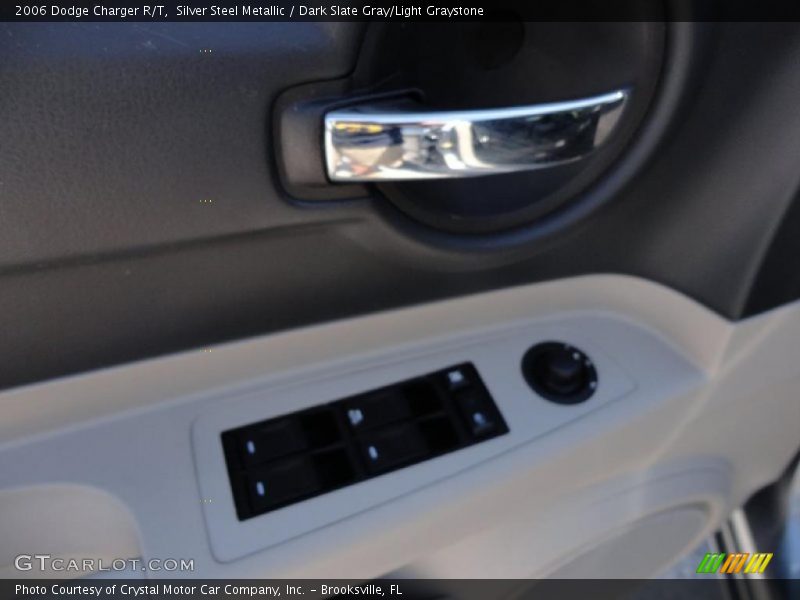 Silver Steel Metallic / Dark Slate Gray/Light Graystone 2006 Dodge Charger R/T