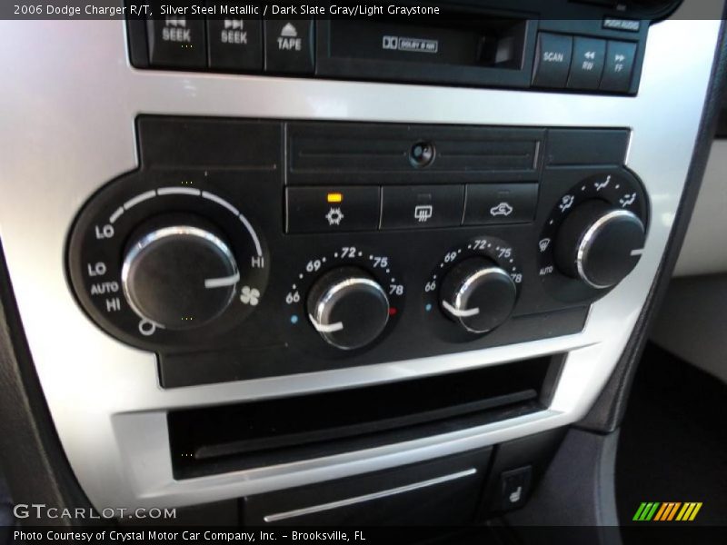 Silver Steel Metallic / Dark Slate Gray/Light Graystone 2006 Dodge Charger R/T