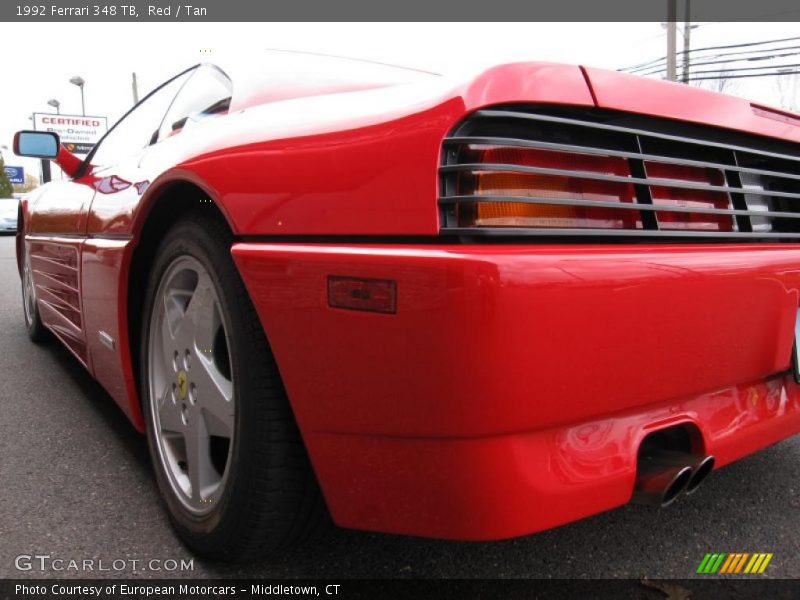 Red / Tan 1992 Ferrari 348 TB