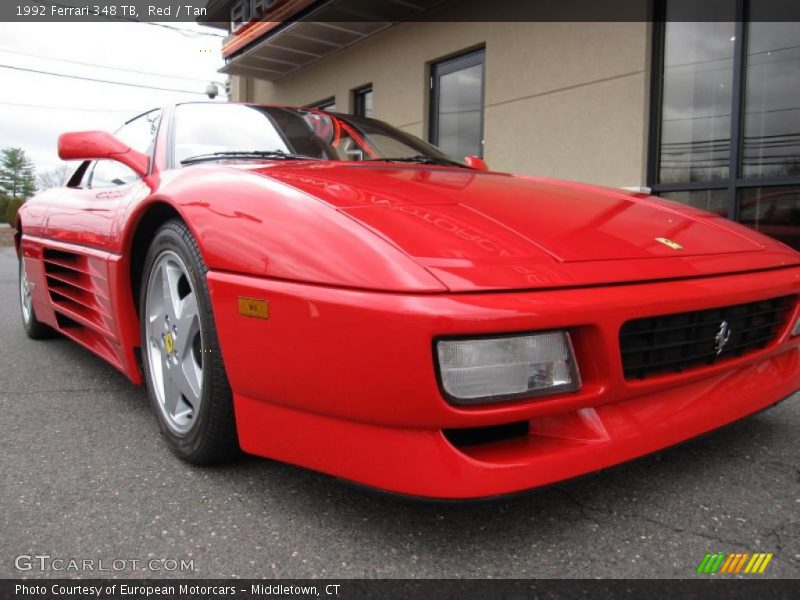 Red / Tan 1992 Ferrari 348 TB