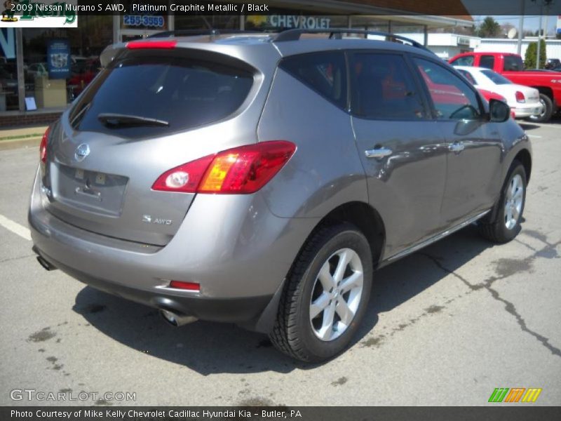 Platinum Graphite Metallic / Black 2009 Nissan Murano S AWD