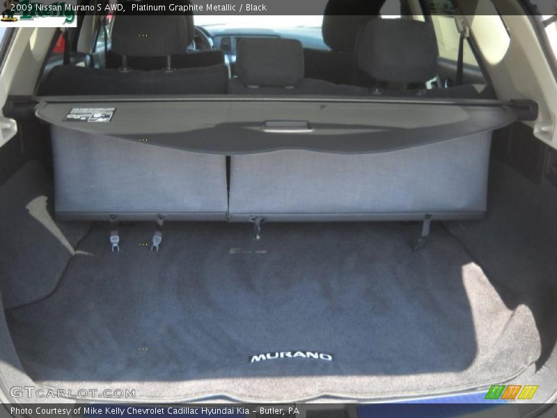 Platinum Graphite Metallic / Black 2009 Nissan Murano S AWD