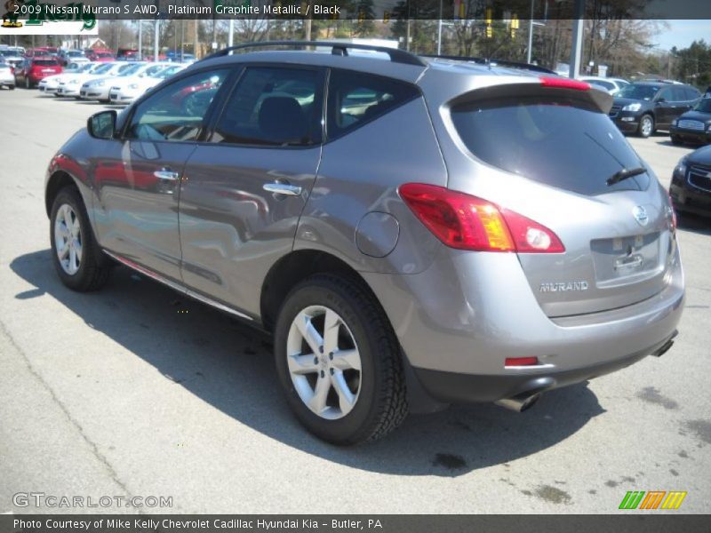Platinum Graphite Metallic / Black 2009 Nissan Murano S AWD