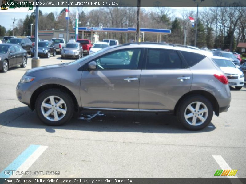 Platinum Graphite Metallic / Black 2009 Nissan Murano S AWD