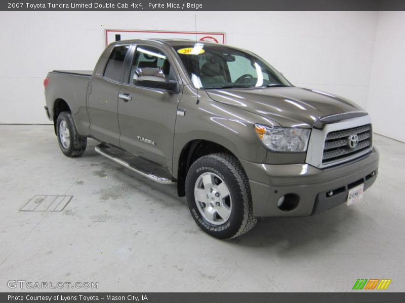 Pyrite Mica / Beige 2007 Toyota Tundra Limited Double Cab 4x4