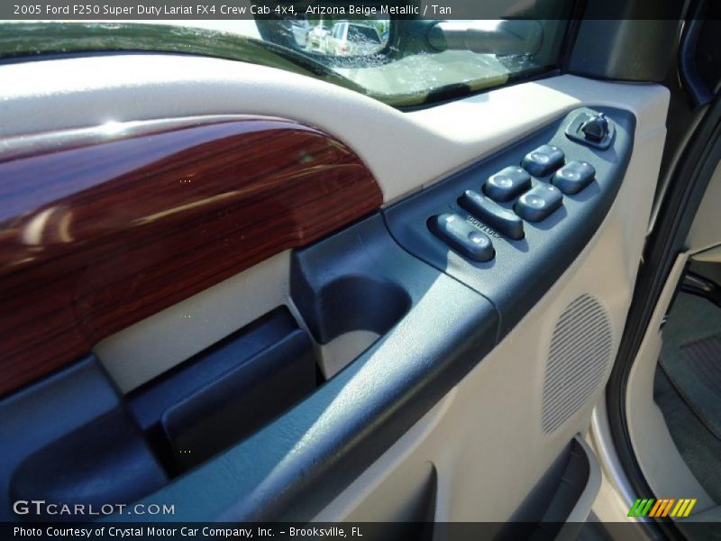 Arizona Beige Metallic / Tan 2005 Ford F250 Super Duty Lariat FX4 Crew Cab 4x4