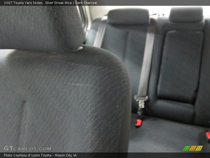Silver Streak Mica / Dark Charcoal 2007 Toyota Yaris Sedan