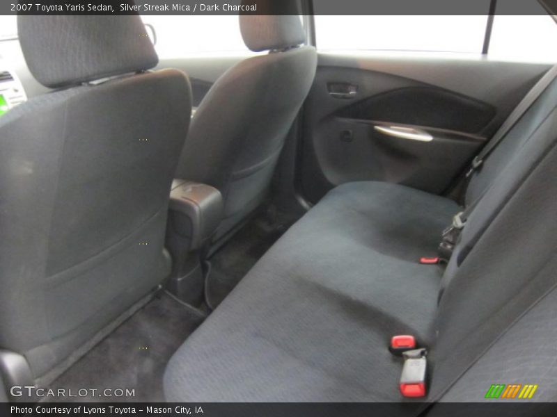Silver Streak Mica / Dark Charcoal 2007 Toyota Yaris Sedan