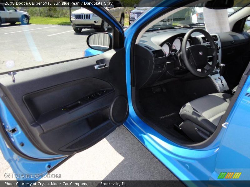 Surf Blue Pearl / Dark Slate Gray 2008 Dodge Caliber SXT