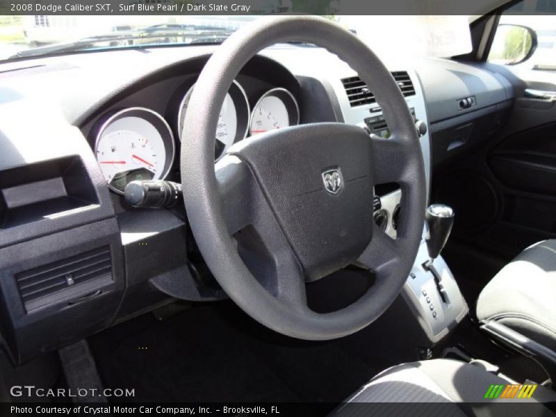 Surf Blue Pearl / Dark Slate Gray 2008 Dodge Caliber SXT
