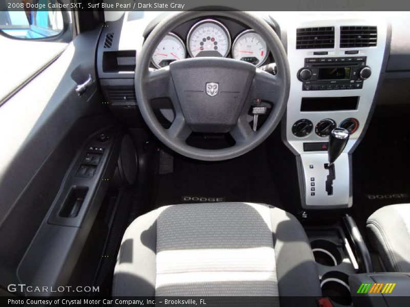 Surf Blue Pearl / Dark Slate Gray 2008 Dodge Caliber SXT