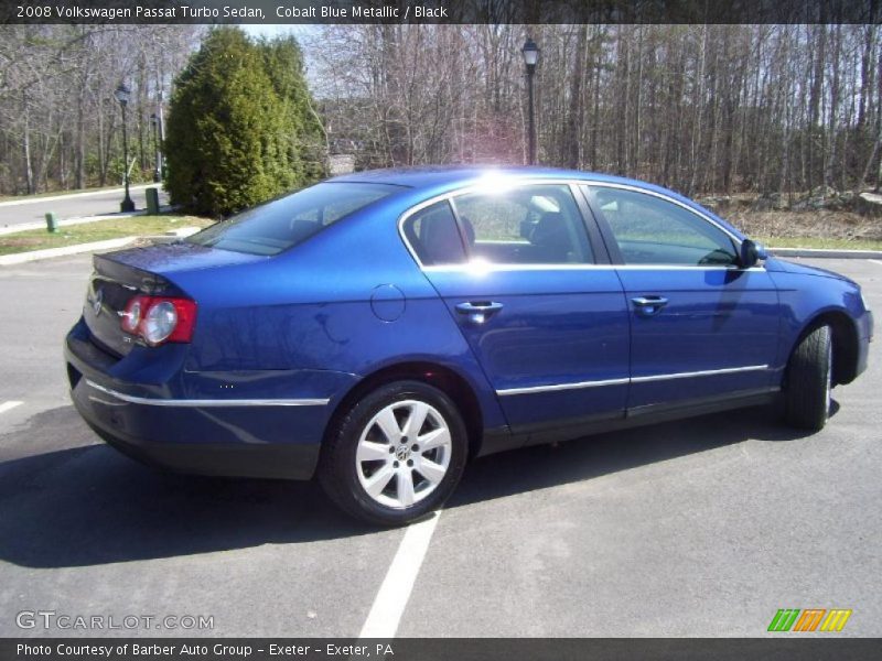 Cobalt Blue Metallic / Black 2008 Volkswagen Passat Turbo Sedan