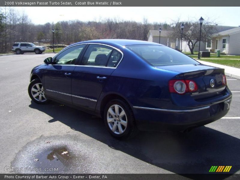 Cobalt Blue Metallic / Black 2008 Volkswagen Passat Turbo Sedan