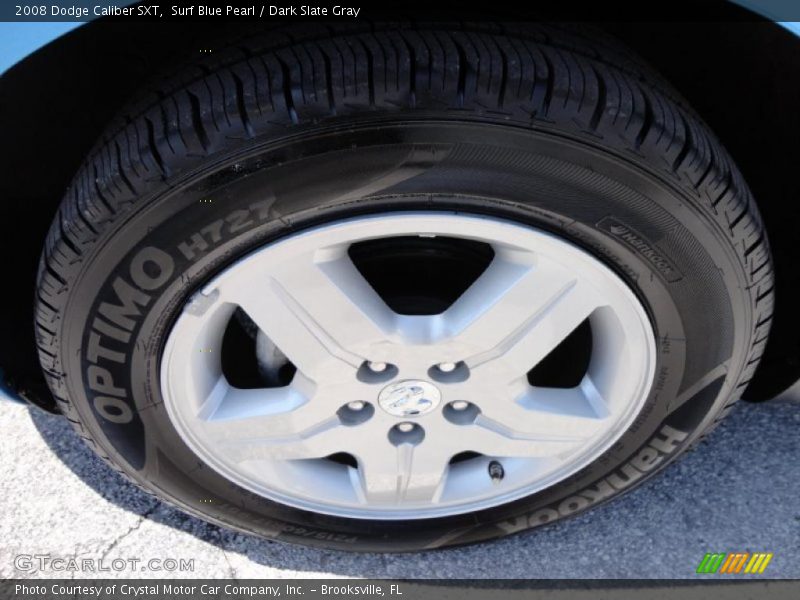 Surf Blue Pearl / Dark Slate Gray 2008 Dodge Caliber SXT