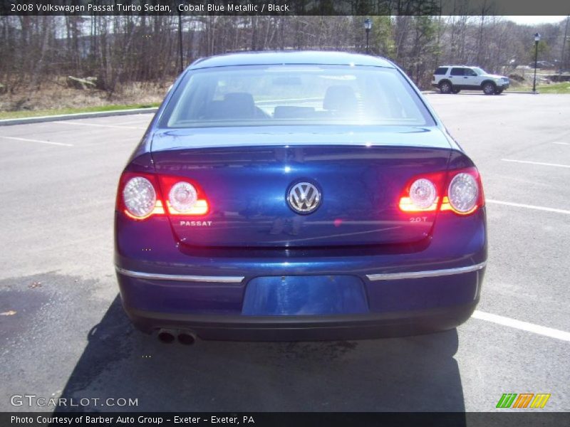 Cobalt Blue Metallic / Black 2008 Volkswagen Passat Turbo Sedan