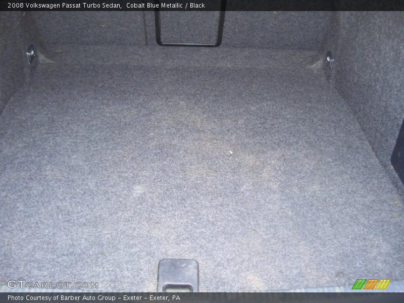 Cobalt Blue Metallic / Black 2008 Volkswagen Passat Turbo Sedan