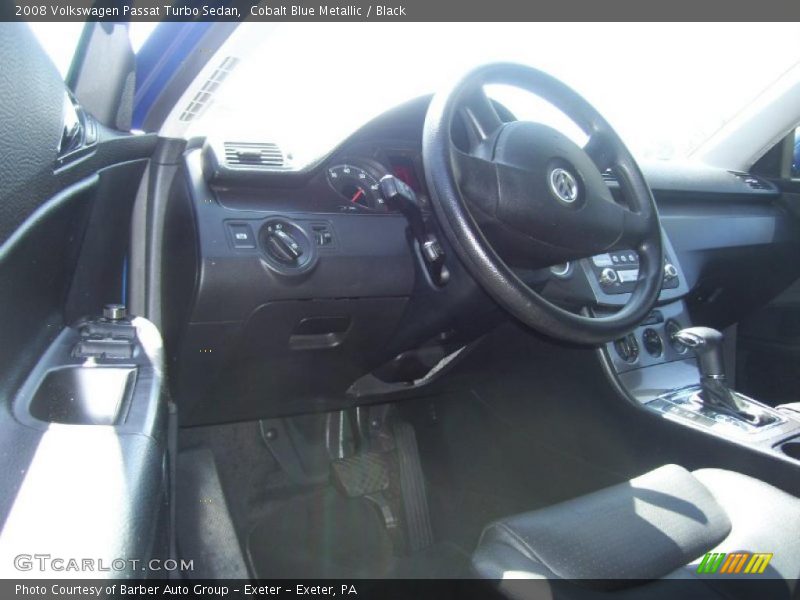 Cobalt Blue Metallic / Black 2008 Volkswagen Passat Turbo Sedan