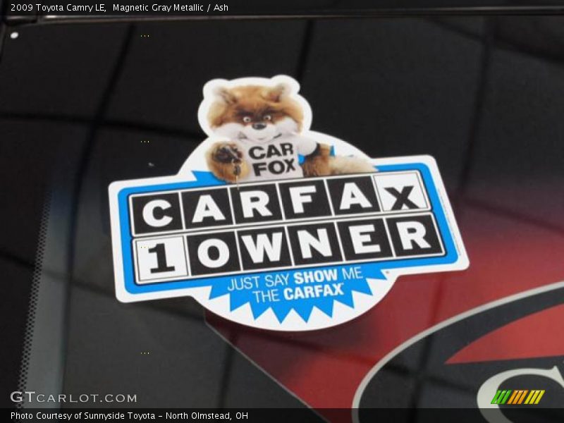 Magnetic Gray Metallic / Ash 2009 Toyota Camry LE
