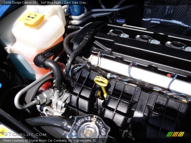 Surf Blue Pearl / Dark Slate Gray 2008 Dodge Caliber SXT