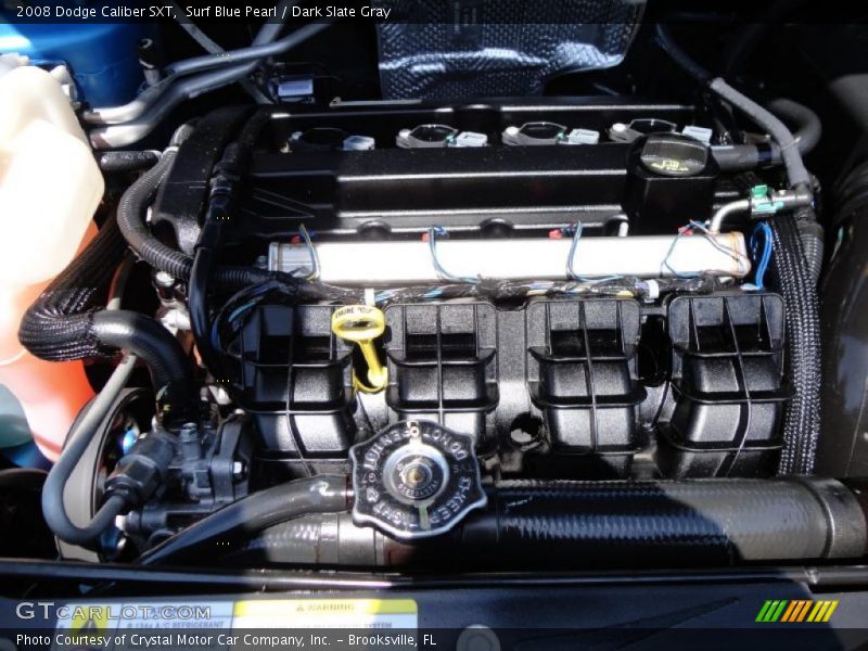 Surf Blue Pearl / Dark Slate Gray 2008 Dodge Caliber SXT