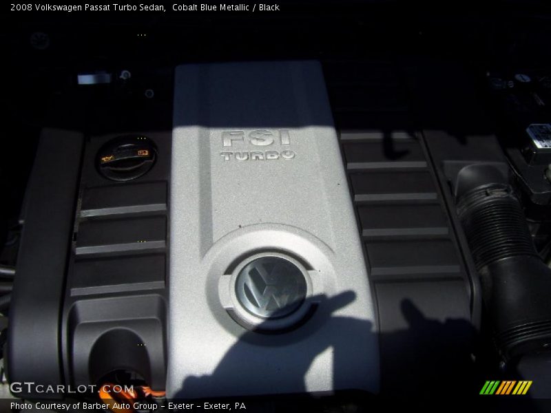 Cobalt Blue Metallic / Black 2008 Volkswagen Passat Turbo Sedan