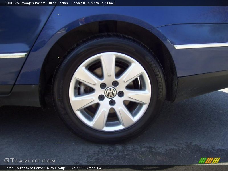 Cobalt Blue Metallic / Black 2008 Volkswagen Passat Turbo Sedan
