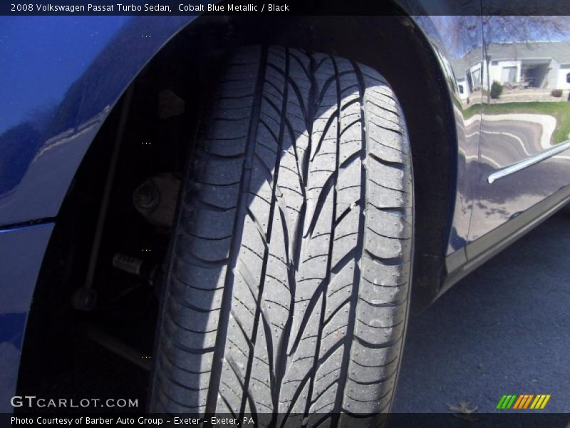 Cobalt Blue Metallic / Black 2008 Volkswagen Passat Turbo Sedan