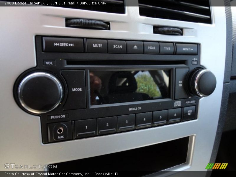 Surf Blue Pearl / Dark Slate Gray 2008 Dodge Caliber SXT