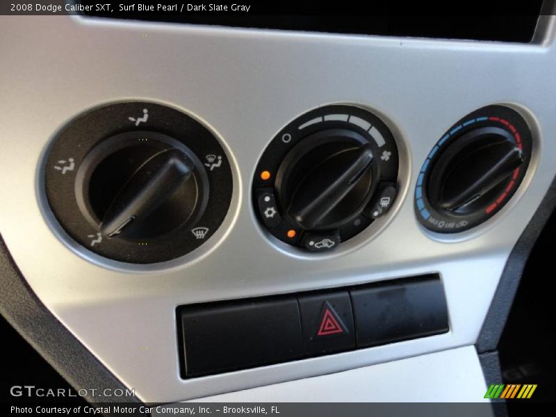 Surf Blue Pearl / Dark Slate Gray 2008 Dodge Caliber SXT