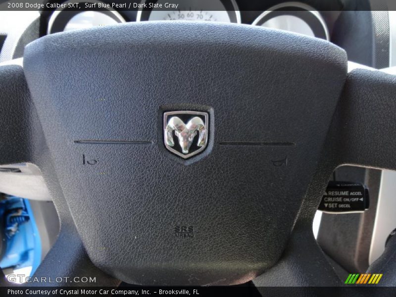 Surf Blue Pearl / Dark Slate Gray 2008 Dodge Caliber SXT