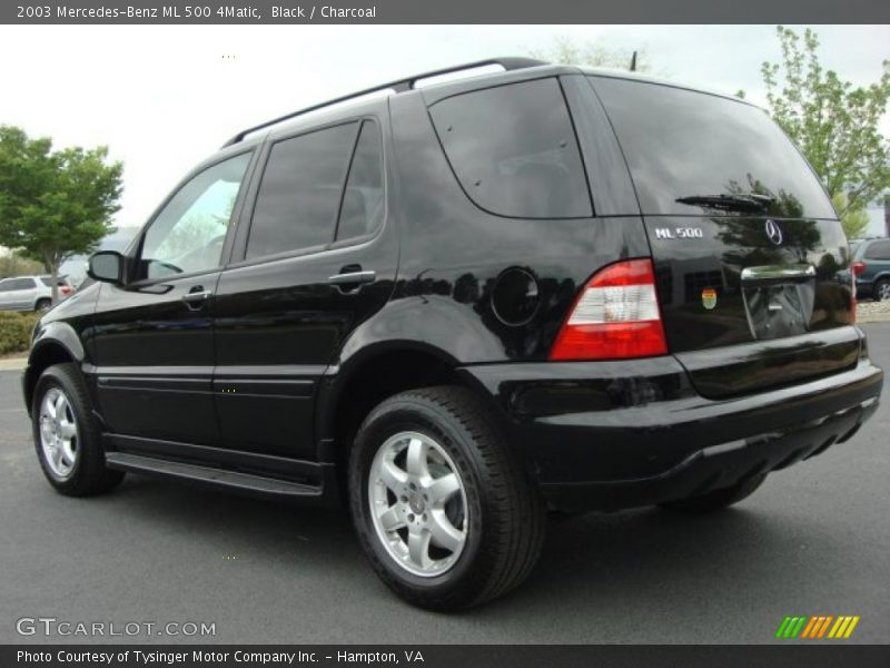 Black / Charcoal 2003 Mercedes-Benz ML 500 4Matic