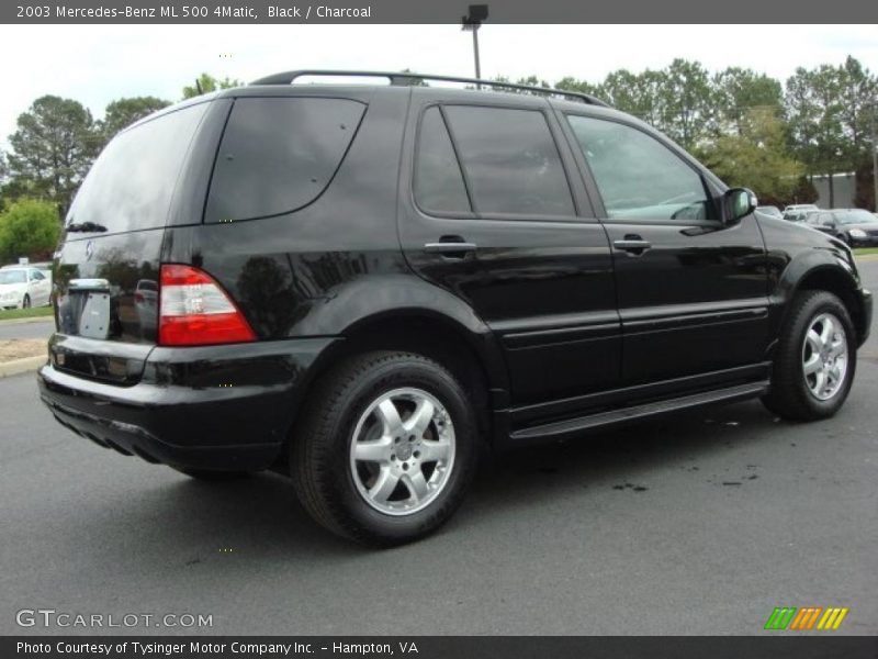 Black / Charcoal 2003 Mercedes-Benz ML 500 4Matic