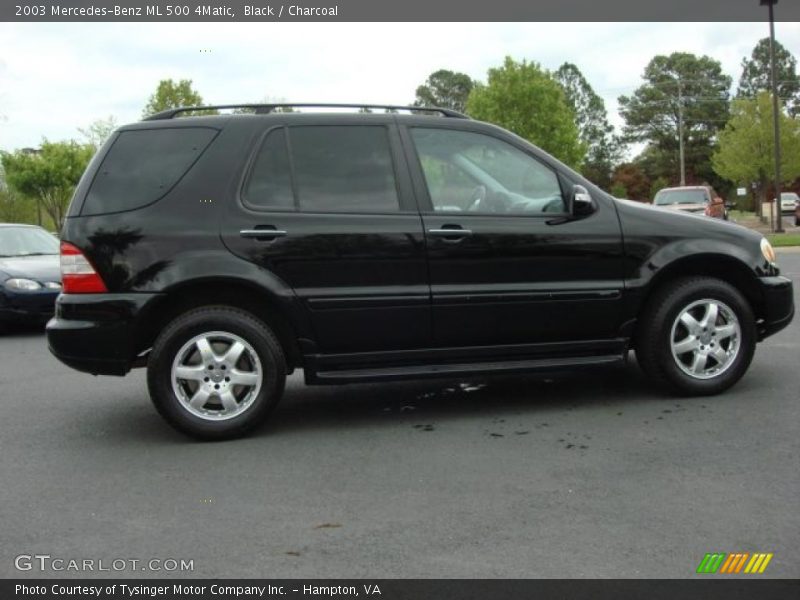 Black / Charcoal 2003 Mercedes-Benz ML 500 4Matic