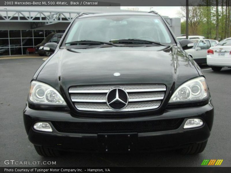 Black / Charcoal 2003 Mercedes-Benz ML 500 4Matic