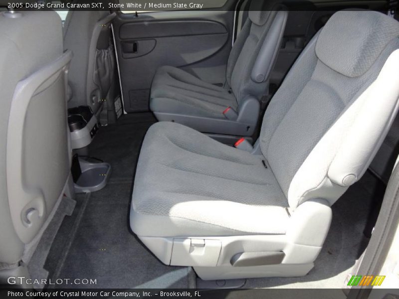 Stone White / Medium Slate Gray 2005 Dodge Grand Caravan SXT