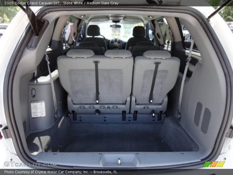 Stone White / Medium Slate Gray 2005 Dodge Grand Caravan SXT