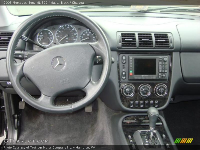 Dashboard of 2003 ML 500 4Matic