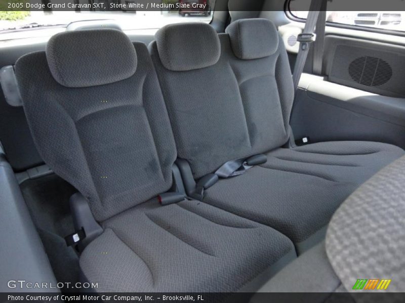 Stone White / Medium Slate Gray 2005 Dodge Grand Caravan SXT