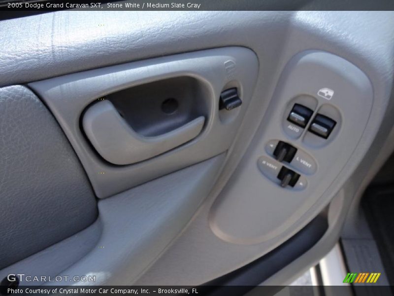 Stone White / Medium Slate Gray 2005 Dodge Grand Caravan SXT