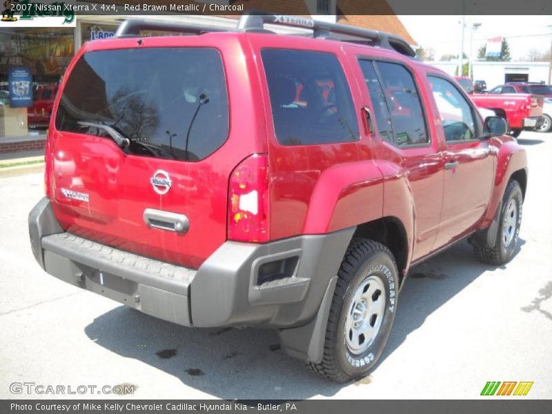 Red Brawn Metallic / Charcoal 2007 Nissan Xterra X 4x4