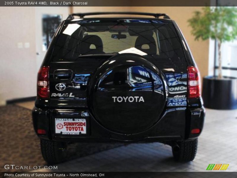 Black / Dark Charcoal 2005 Toyota RAV4 4WD