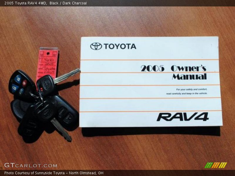 Black / Dark Charcoal 2005 Toyota RAV4 4WD