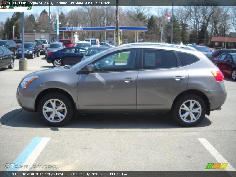 Iridium Graphite Metallic / Black 2008 Nissan Rogue SL AWD